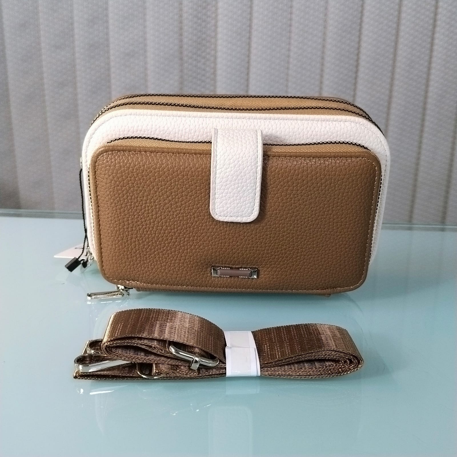 Premium Leather Mini Crossbody Bag- (BB:6341)