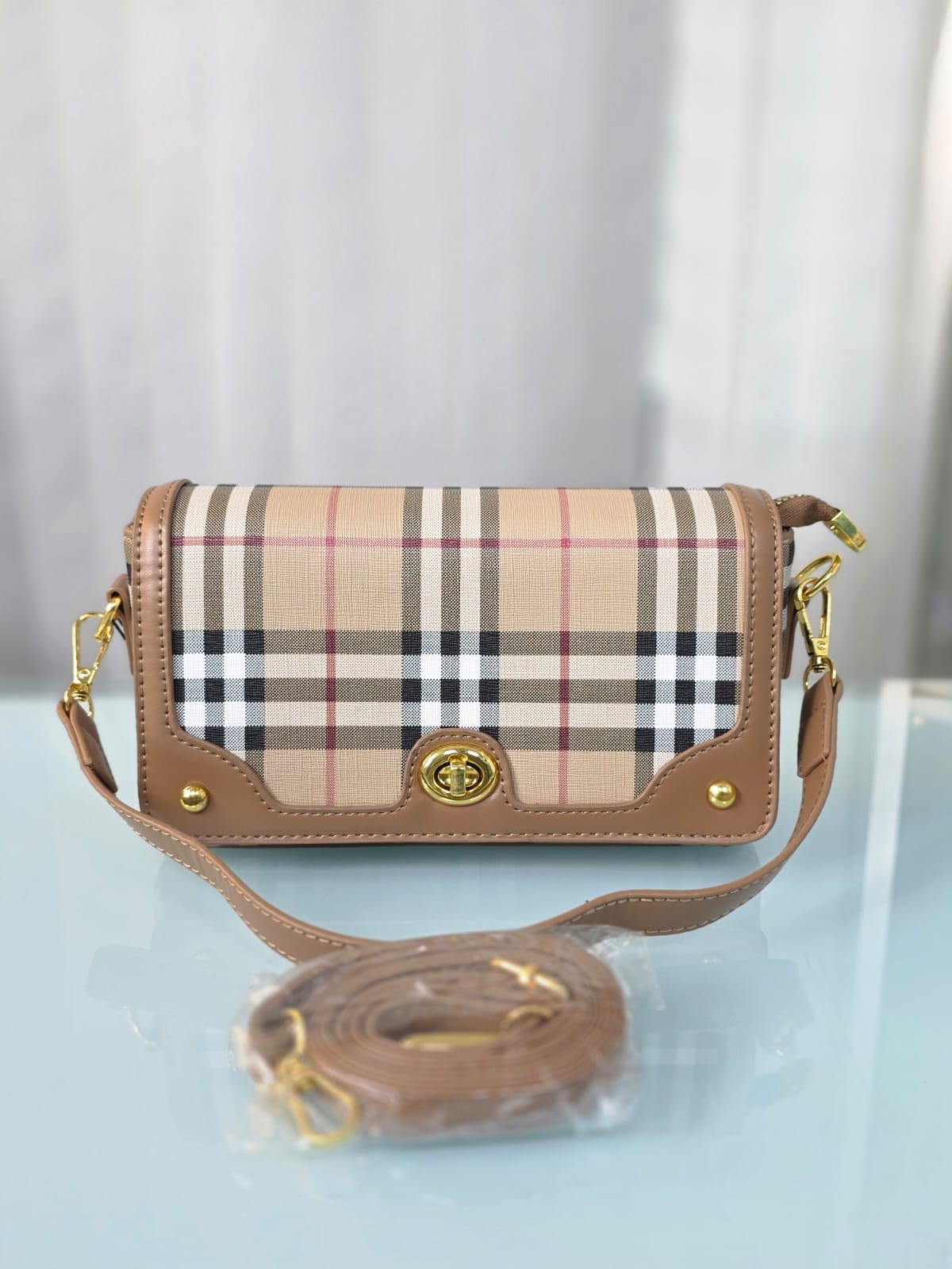 Premium Leather Side Bag (V685)