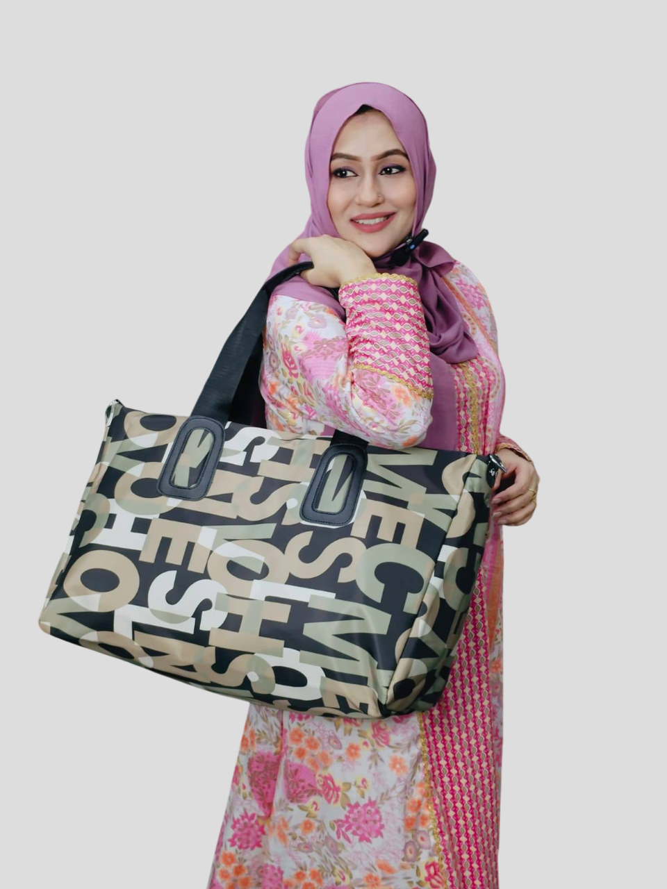 Premium Printed Fabrics Tote Bag - 19" X 14"