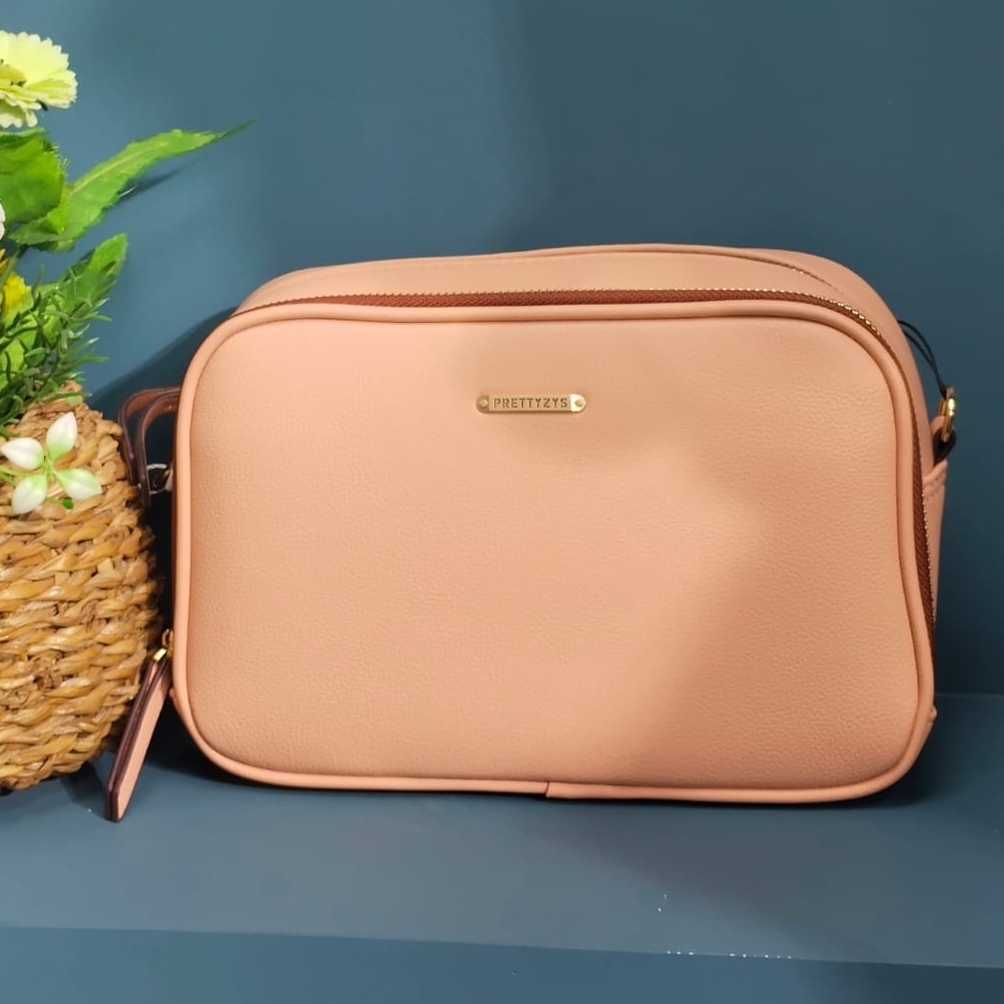 Prettyzys Brand Luxurious Crossbody Belt Bag (9.5" W x 6" H)