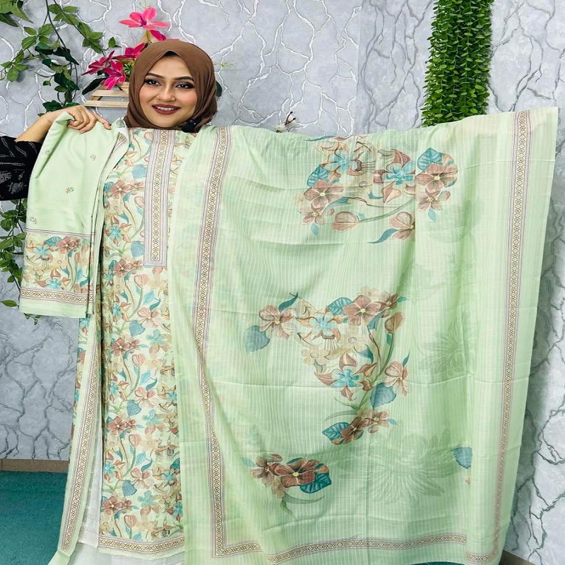 RIVA Cotton Unstitched Three Piece (SP-2380)