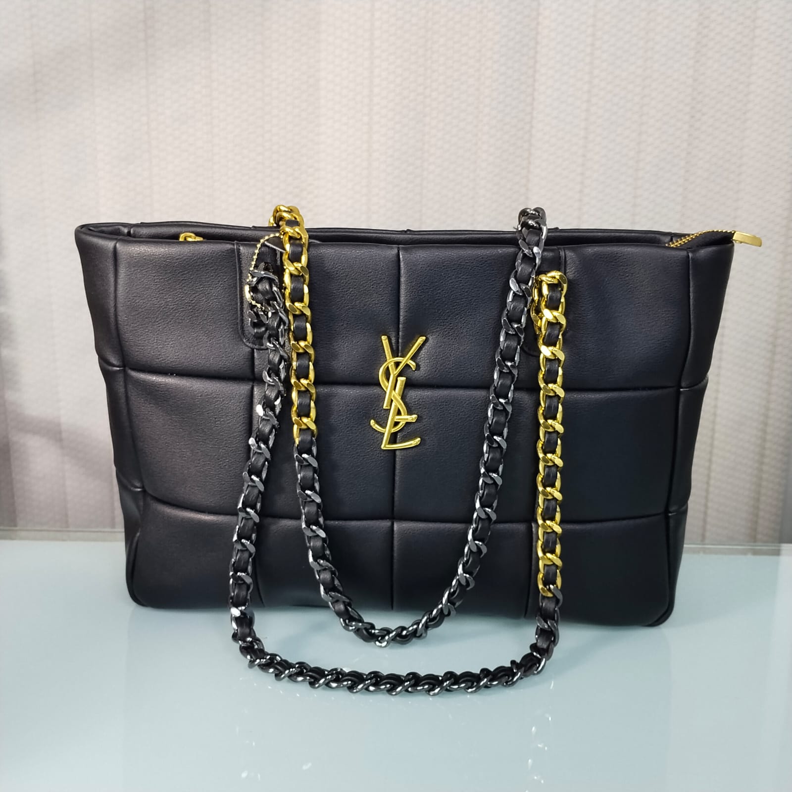 YSL Brand Premium Leather Shoulder Bag (82010)