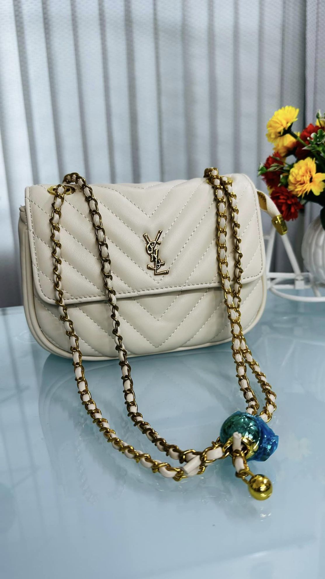 YSL Cute Leather Bag Ladies Bag Mobile Bag