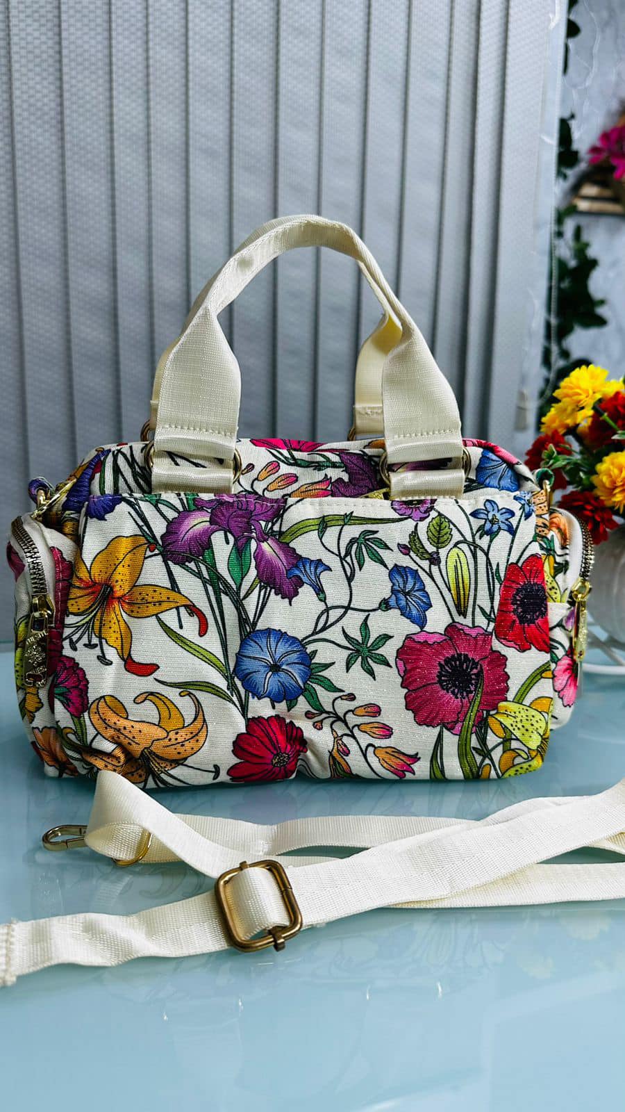 YUESITE Canvas Bag For Women Small Size Bag
