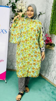 Picture of Two Piece CO ORDS Cotton Dress Stylish Dress Comfortable Dress