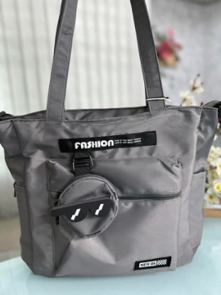 Picture of Hellokeke ash parachute fabrics Tote Bag