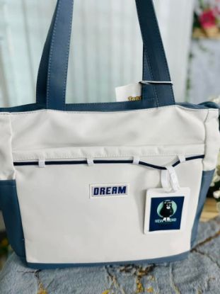 Picture of Dream Canvas Blue Fabric Bag