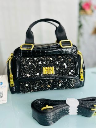 Picture of Riclife  Brand Black Hand  Stone Party Bag