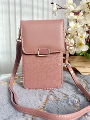 Picture of Raccoita Plastica Brand Stylish Pink Mobile Bag