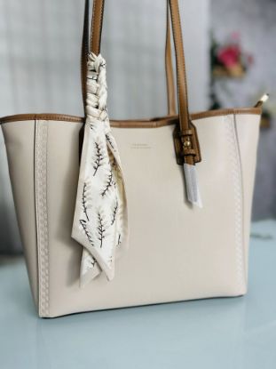 Picture of Classic Band premium Embroidery Design Beige bag