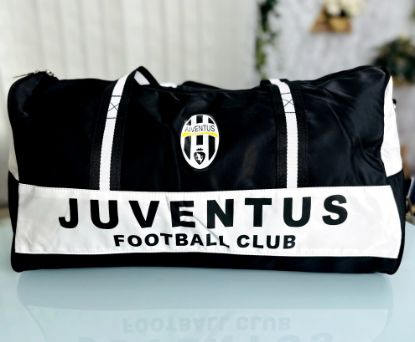 Picture of Juventus Football Club (Waterproof)Travel Black & White Bag