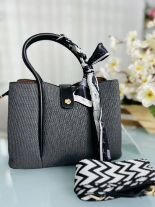 Picture of High Quality Stylish Hand Black Bag