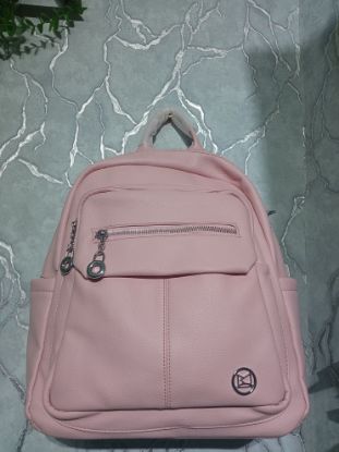Picture of Miulanda PU  Leather Pink Back Pack bag