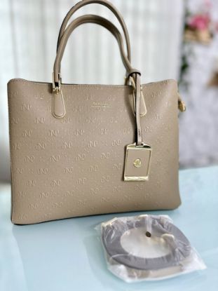 Picture of Kuermei Classic Premium leather Medium Khaki Bag 