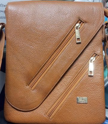 Picture of Sreeleathers Man Bank Cross Body Bag 