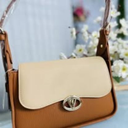 Picture of Valendnee Bag-HD9--98669 Leather Shoulder Bag Brown Colour 
