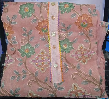 Picture of Indian Party Silk Three Pieces(2680)