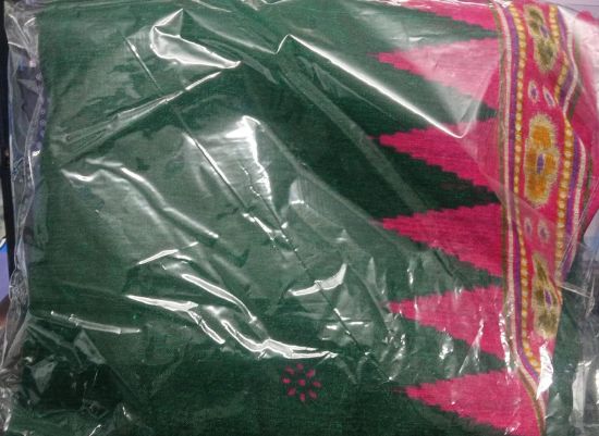 Picture of Total Dhamal  Cotton Fabrics Sharee 