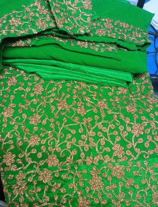 Picture of Indian Party Silk Three Pieces (SP:1380)