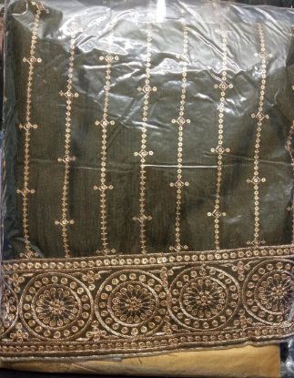 Picture of Indian Party Silk Three Pieces (SP:5800)