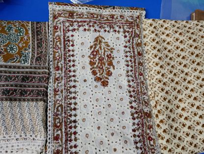 Picture of Kalamkari Work Exclusive Three Piece
