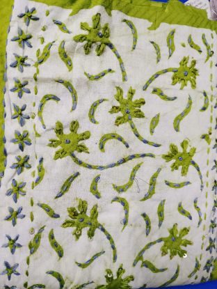 Picture of Indian Boutique Hand Swing Fabrics Three Piece 