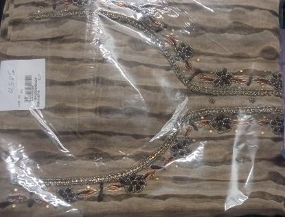 Picture of Silk Embrodary Design High Quality Three Piece 