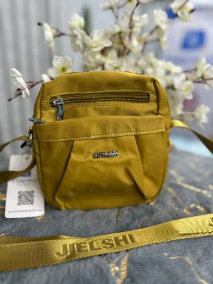 Picture of JIELSHI DIFFRENT Fabric Yellow Mobile Bag