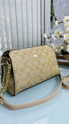 Picture of Coach Band Premium Leather Shoulder Bag