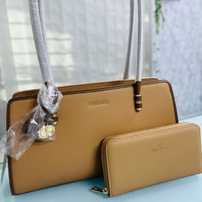 Picture of Chris Bella Luxurious Beige Shoulder Bag – Understated Elegance for the Modern Woman