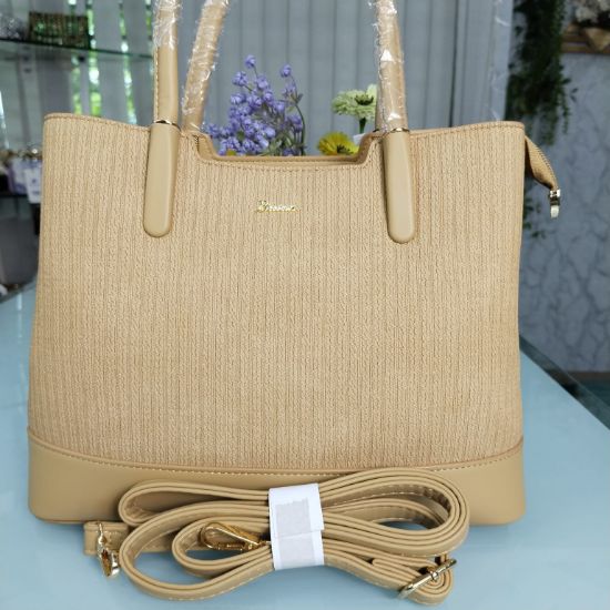 Picture of Butun Brand Luxurious Hand Bag with Long Belt – Khaki