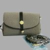Picture of Luxury Leather Shoulder Bag with Belt Strap – 8.5x6.5 inch