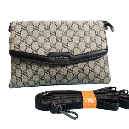 Picture of Yadier Brand Luxurious Leather Crossbody Bag – 10.5" x 6.5"