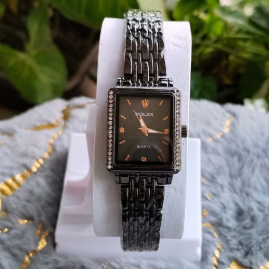 Picture of Rolex Brand Square Stone Ladies Watch