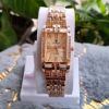 Picture of Poedagar Brand Square Shape Stone Ladies Watch