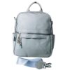 Picture of Solid Color Premium Leather Backpack- (12.5" x 10")