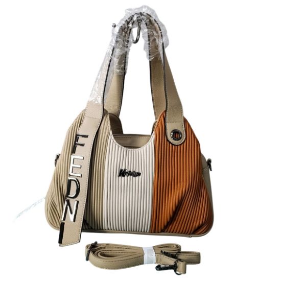 Picture of Kafeiya Luxurious Leather Shoulder Bag- 13"/9"