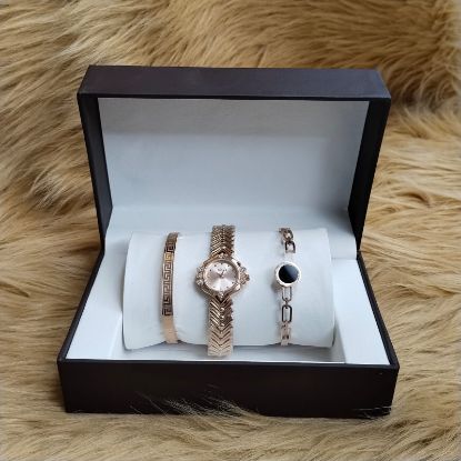 Picture of Luxurious Watch & Bracelet Triple Combo – Ultimate Style Set for Timeless Elegance