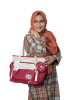 Picture of ZIN CAI ZI Fabrics Tote Bag With Pouch- 15 " x 13"