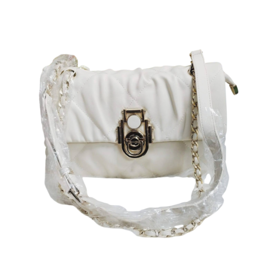 Picture of Crystal Lock Chain Bag -  10.5" x 7"