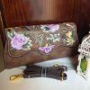 Picture of Floral Embroidery Hand Purse with Long Belt (2868)