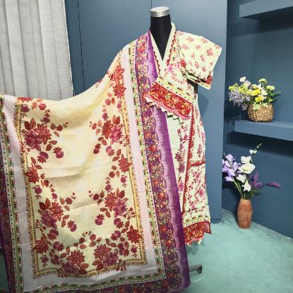 Picture of Premium Cotton Stiched Three Piece