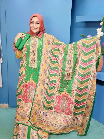 Picture of Premium Multani Silk Three Piece