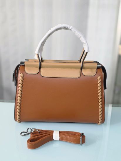 Picture of Premium Leather Hand Bag With Long Belt