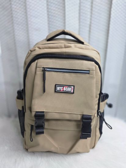 Picture of NYC Bear Brand Luxury Leather Backpack