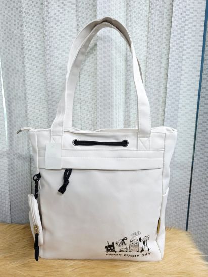 Picture of Rabbit Premium Fabric Tote Bag (H10132)
